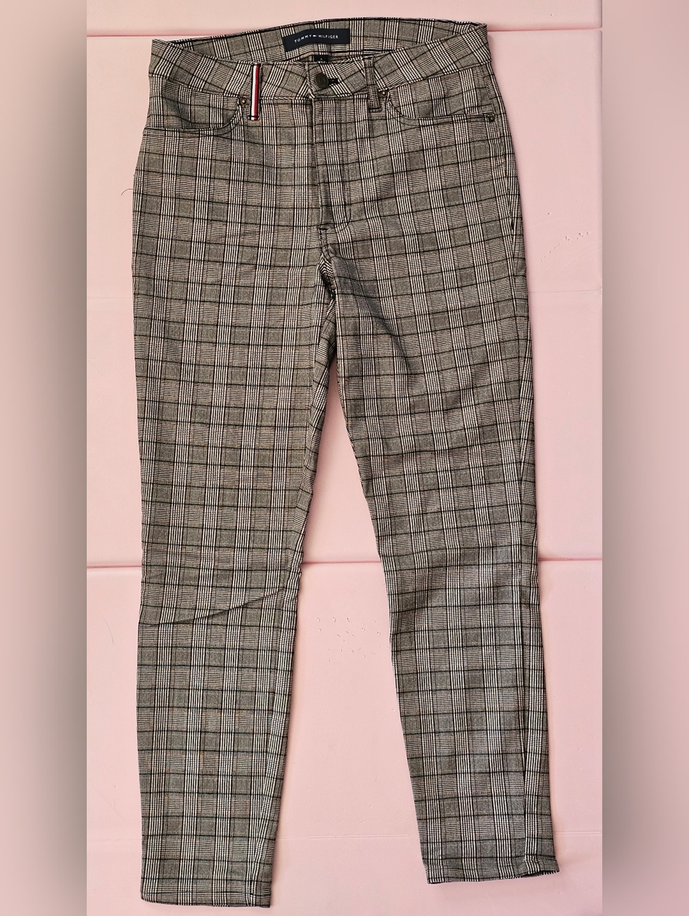 Tommy Hilfiger Plaid Ankle Pants Sz 6
